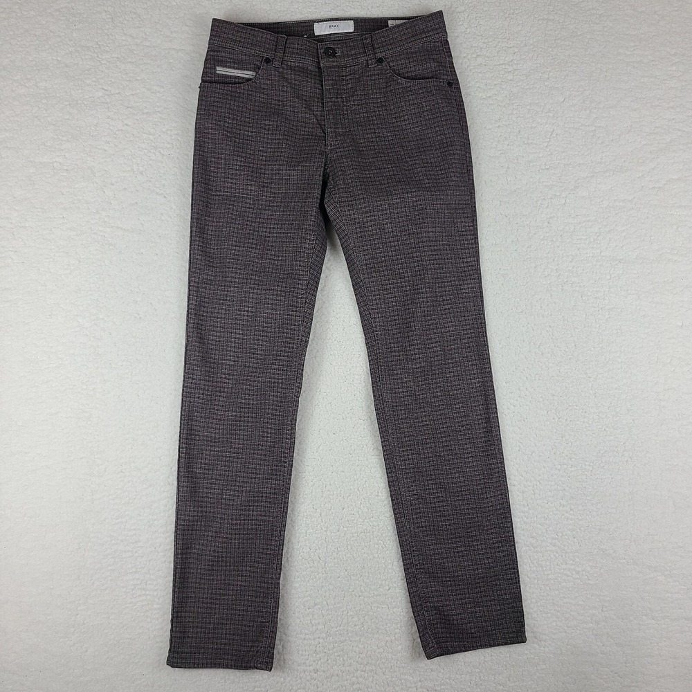 BRAX Chino Pants Mens 30x32 Multicolor Slim‎ Straight Cooper Fancy Regular Fit